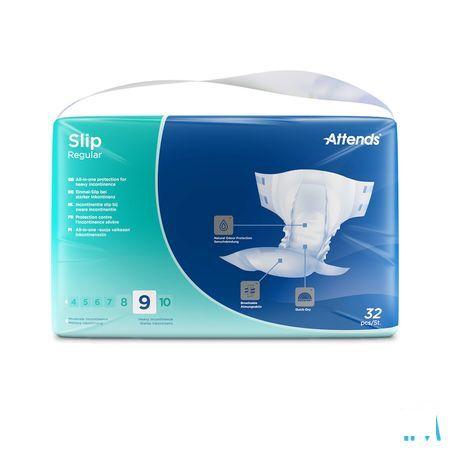 Attends Slip Regular 9 X Small 1X32