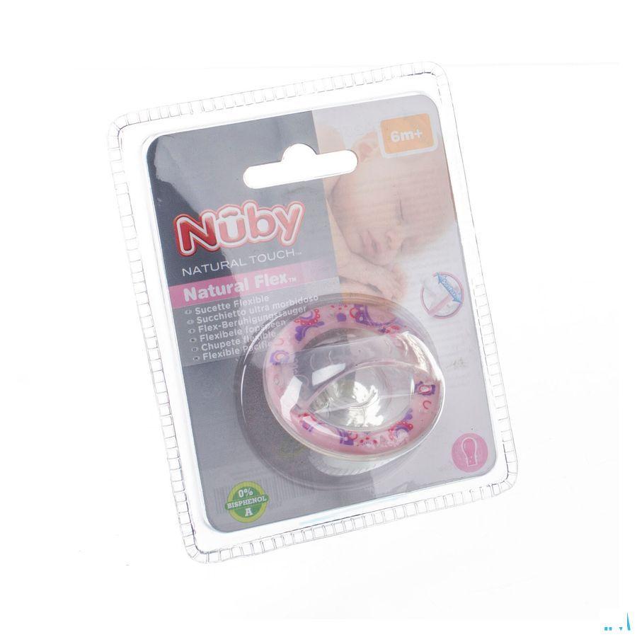 Nuby Nt Nat. Fopsp Flex Silicoon Kers +6M 1 67554
