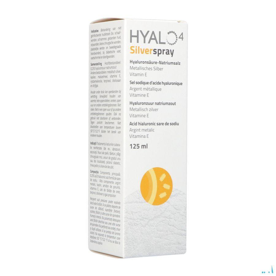 Hyalo4 Silverspray 125ml  -  Kela Pharma