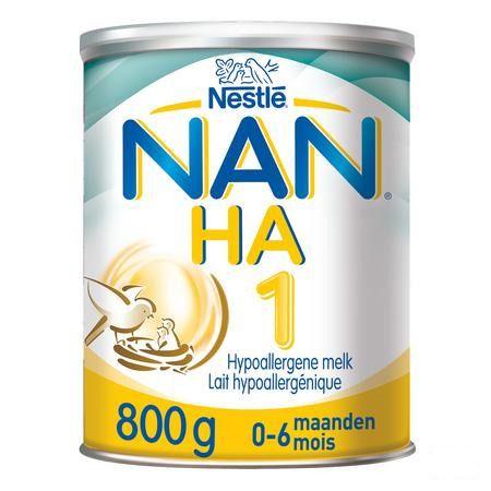 Nan Ha 1 Lait Poudre 800 gr  -  Nestle