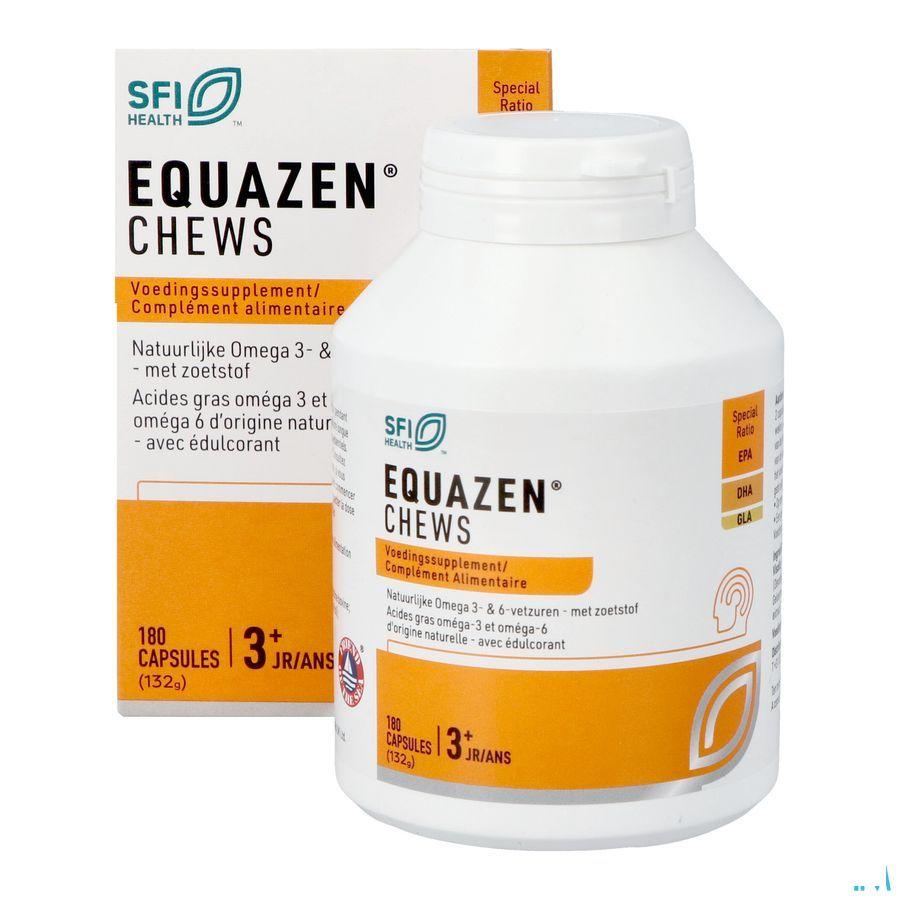 Equazen Chews Omega 3/6 Pot Caps 180  -  Springfield Nutraceuticals