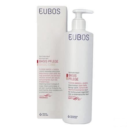 Eubos Zeep Vloeibaar Roze Parf 400 ml  -  I.D. Phar