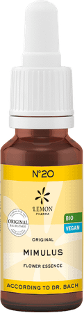 Fleurs De Bach Bio Nr 20 Mimulus 20 ml  -  Eureka Pharma