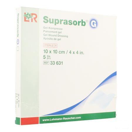 Suprasorb G Kompres 10x 10cm 5 33631  -  Lohmann & Rauscher