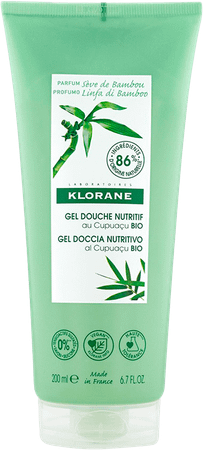 Klorane Lichaam Douchegel Seve Bamboe 200 ml