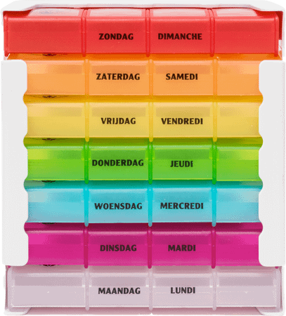 Eureka Care Pillendoos Kleur 1 Week  -  Eureka Pharma