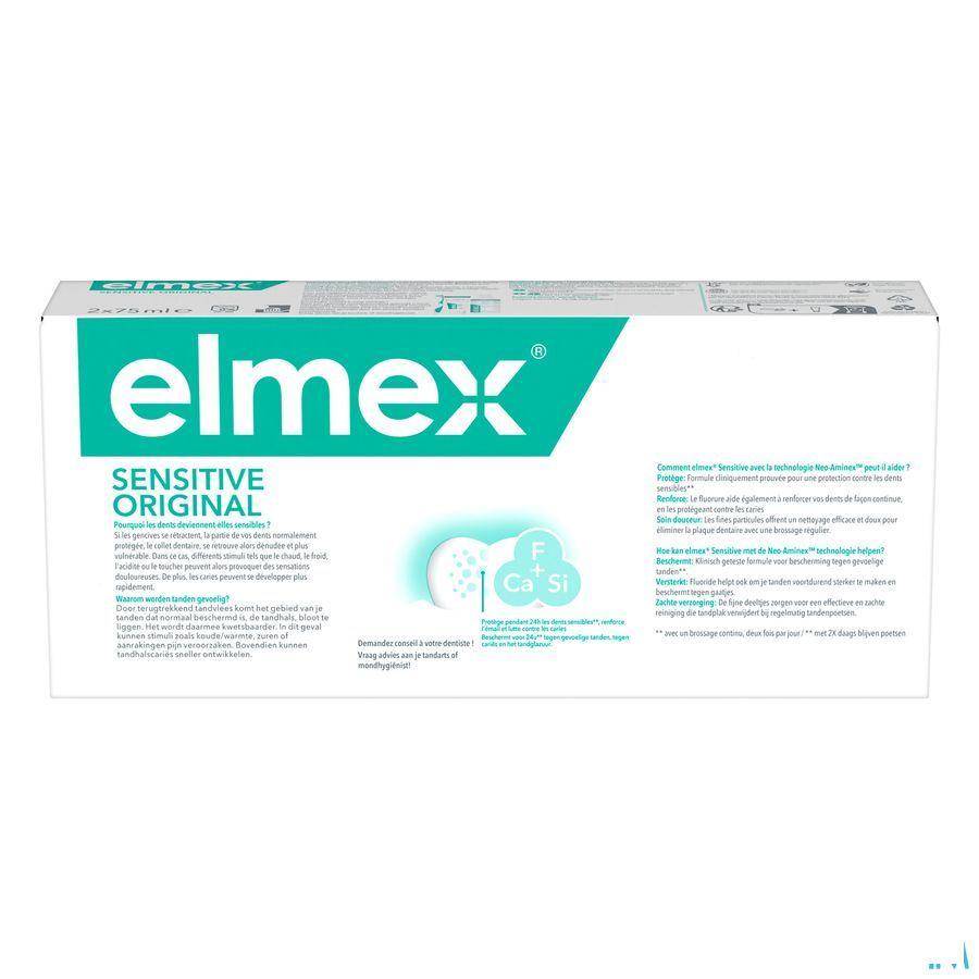 Elmex Sensitive Original Tandpasta Tube 2X75 ml