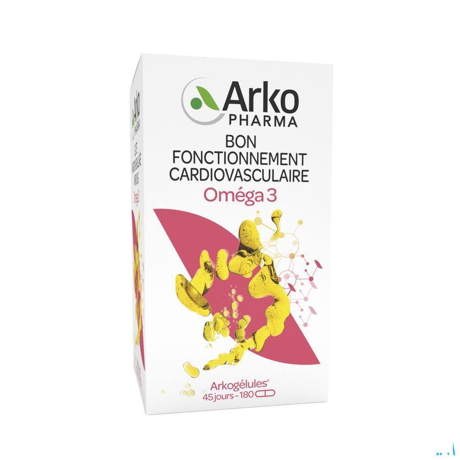Arkogelules Omega 3 Origine Marine 180  -  Arkopharma