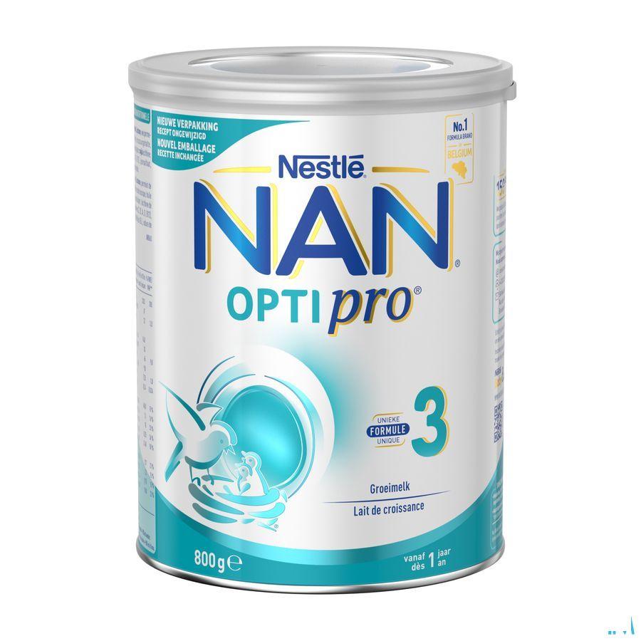 Nan Optipro 3 800 gr  -  Nestle
