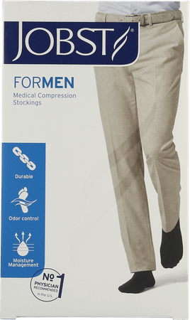 Jobst For Men Socks C1 Mi-Bas Black M 7525401