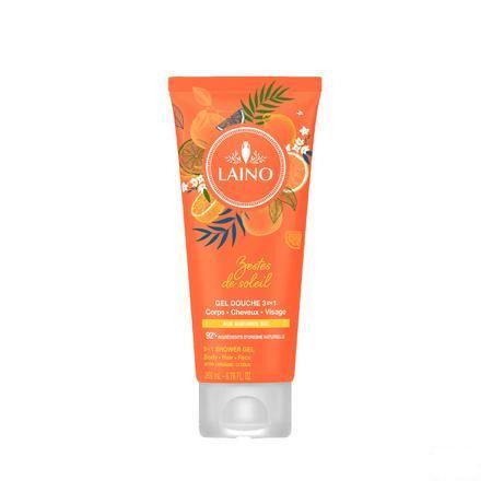 Laino Gel Douche 3En1 Agrumes Tube 200 ml