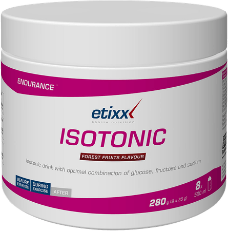 Etixx Isotonic Forest Fruit Pdr Pot 280 g  -  Ceres Pharma