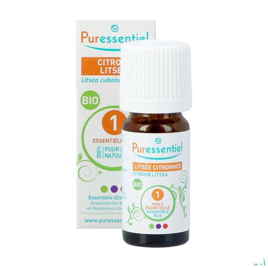 Puressentiel Eo Citroen Litsea Bio Essentiele Olie 10 ml  -  Puressentiel