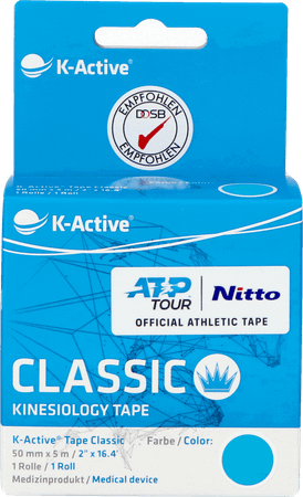 Naqi K Active Tape Blue 5,0cmx5m  -  Naqi