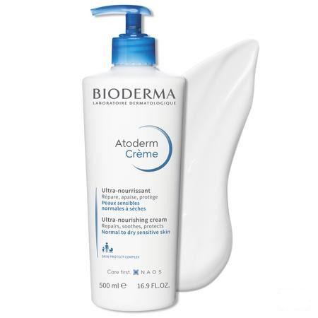 Bioderma Atoderm 500 Creme Zeer Droge Huid 500 ml