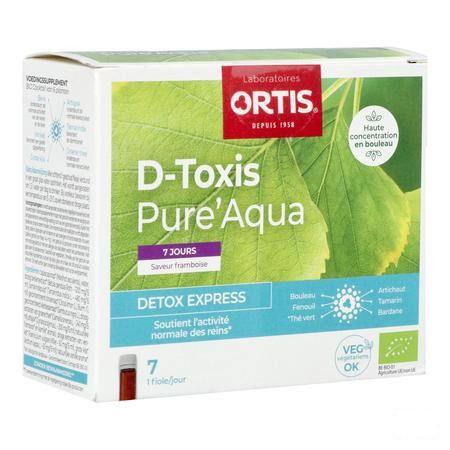 D Toxis Pure Aqua Framboos 7X15ml