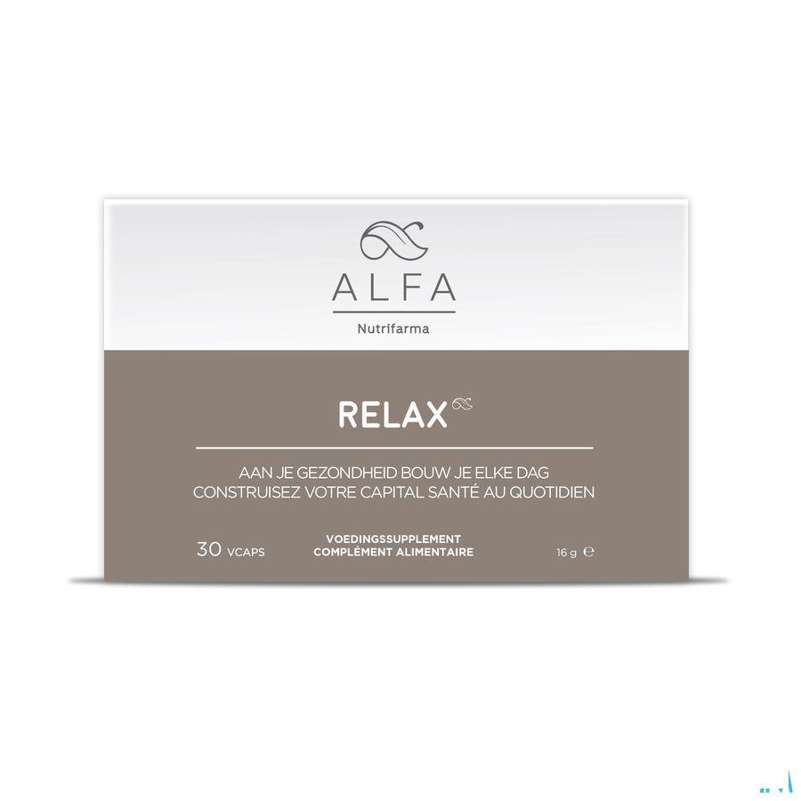 Alfa Relax V-Capsule 30  -  Nutrifarma