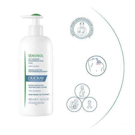 Ducray Sensinol Lich.melk Fysiobesch.kalmeren400 ml