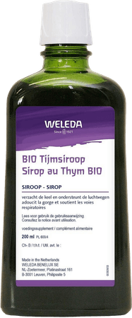 Weleda Tijmsiroop Bio 200 ml  -  Weleda