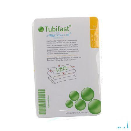 Tubifast Geel 10,75cmx 1m 1 2483  -  Molnlycke Healthcare