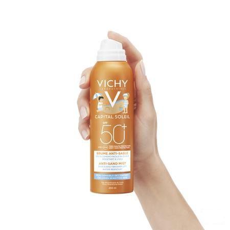 Vichy Ideal Soleil Anti sable Enf. Ip50 + Brume 200 ml  -  Vichy
