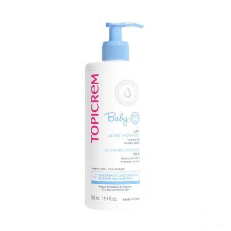 Topicrem Ultra Hydratant Lait Bebe 500 ml