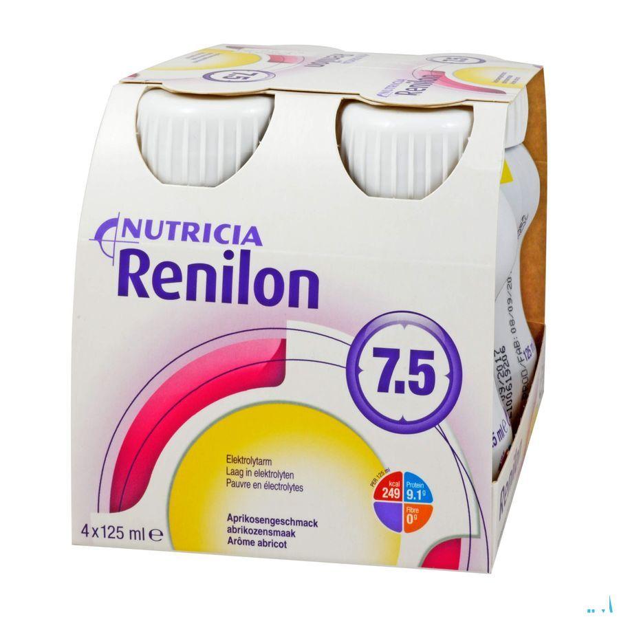 Renilon 7.5 Abrikoos 4X125 ml