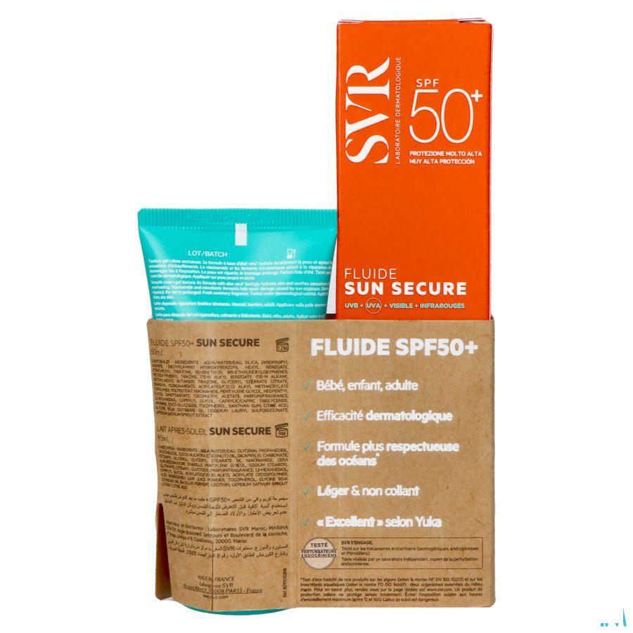 Svr Sleeve Sun Secure Fluide Ip50+ & A/Sun 50 ml Grat