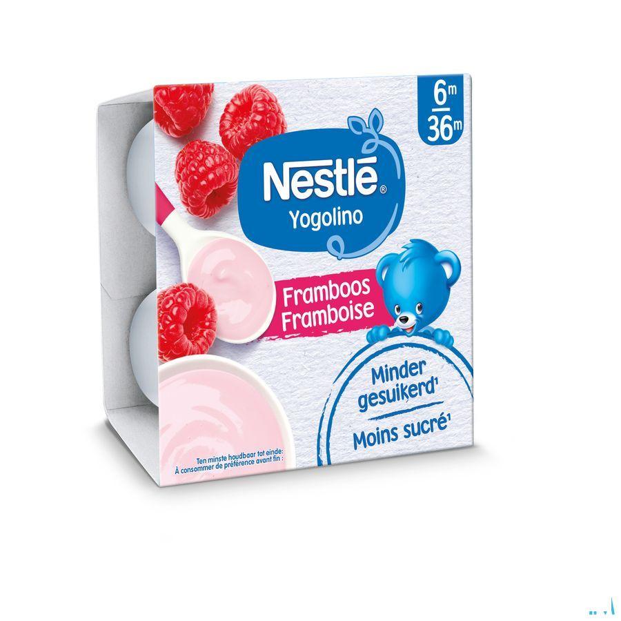 Nestle Baby Yogo Framboise 4x100 gr  -  Nestle