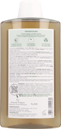 Klorane Capilaire Shampooing Camomille 400 ml