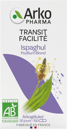 Arkogelules Ispaghul Psyllium Blond Bio Caps 45