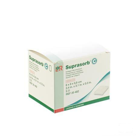 Suprasorb C Kp Steriel 6x 8x0,8cm 5 20482  -  Lohmann & Rauscher