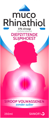 Muco Rhinathiol 5% Sirop Ad sans sucre 250 ml