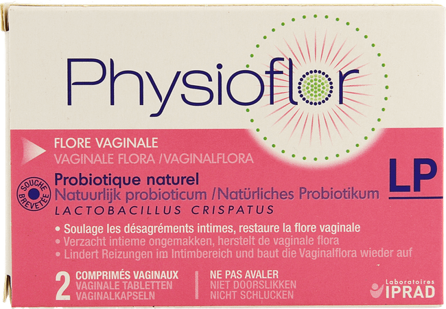 Physioflor Lp Vaginale Tabl 2