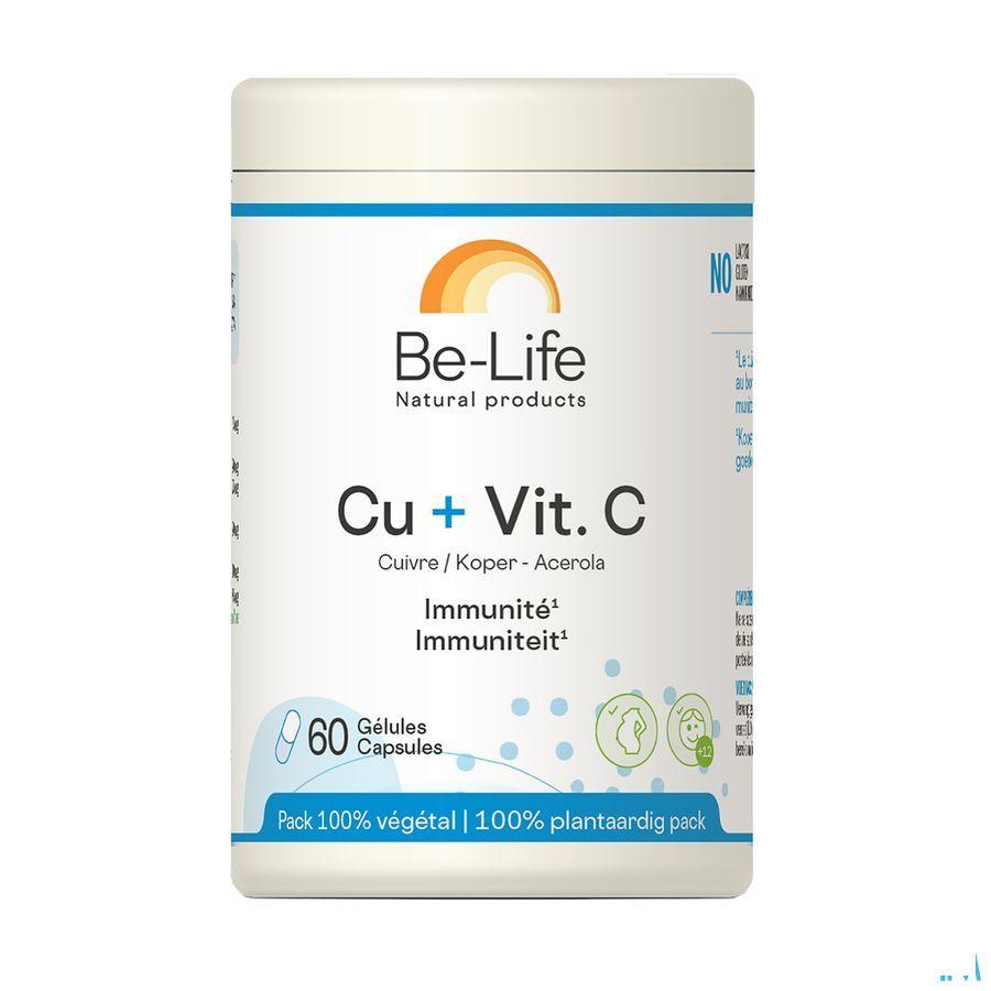 Cu + Acerola Minerals Be Life Gel 60  -  Be-Life