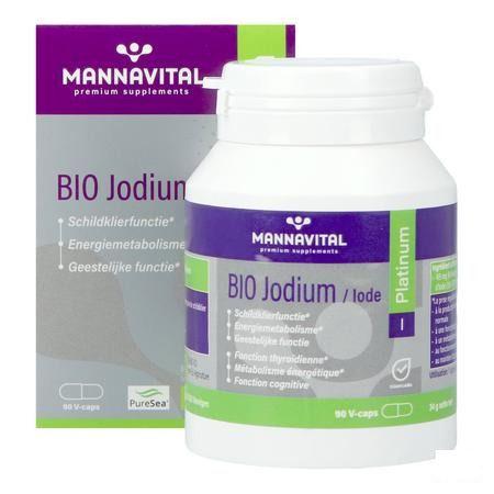 Mannavital Iode Platinum Bio V-Caps 90