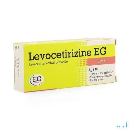 Levocetirizine EG 5 mg Comprimes Pellicules 10  -  EG