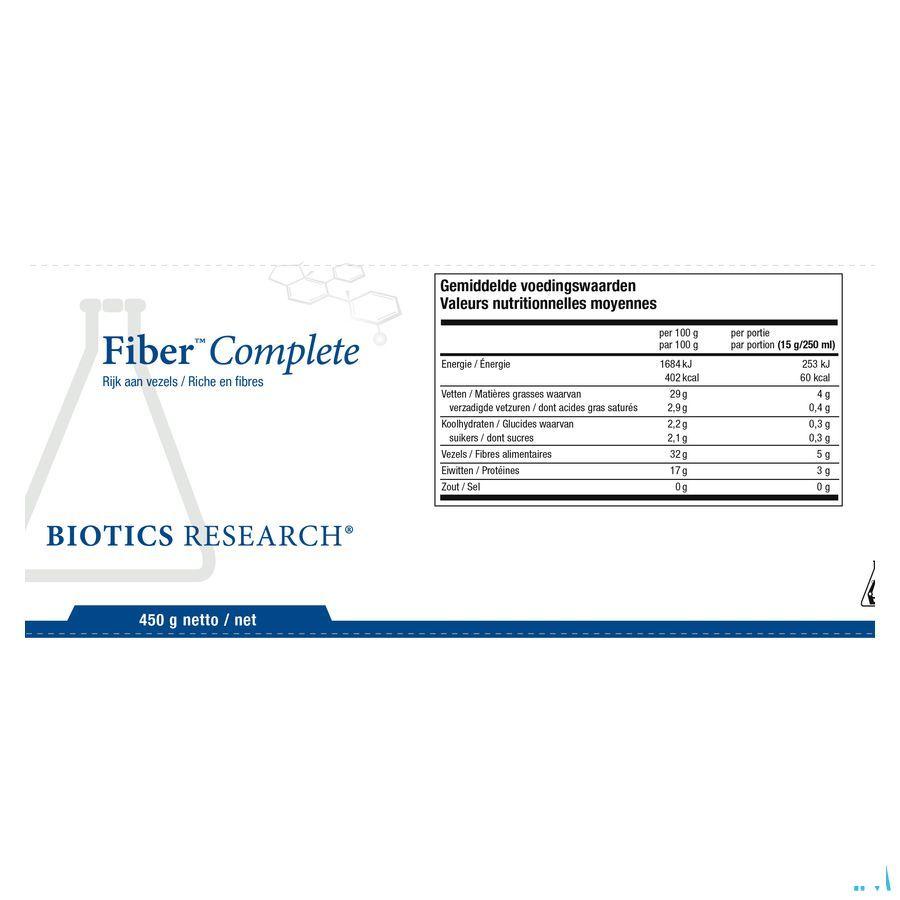 Biotics Fiber Complete 450 mg  -  Energetica Natura