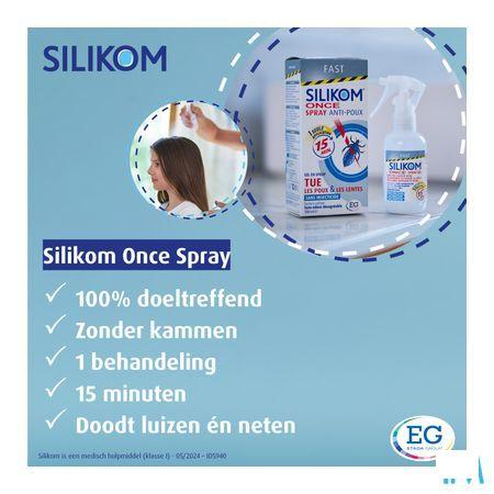 Silikom Once Spray Gel Anti pouce 100 ml  -  EG