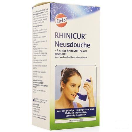 Rhinicur Douche Nasale + 4 Sachets Sel Rincage