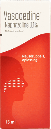 Vasocedine Naphazoline Druppels 15 ml