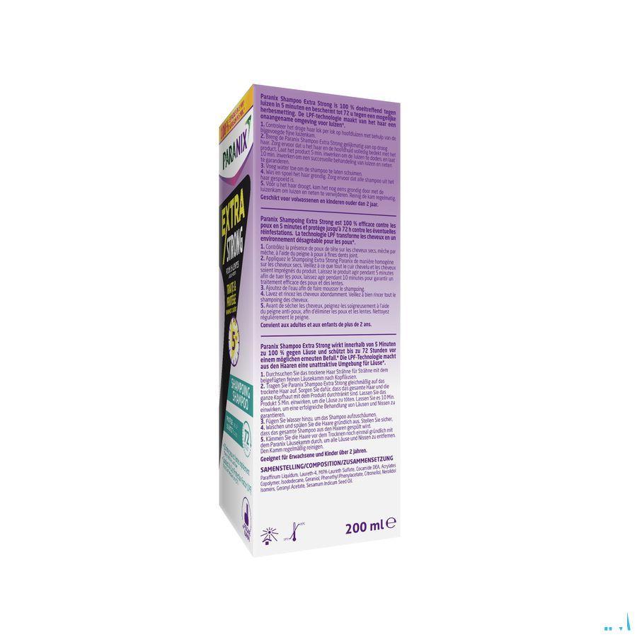 Paranix Shampooing Extra Strong Peigne 200 ml