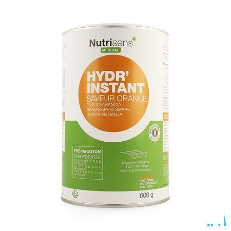 Hydr'instant Sinaasappel 600 gr  -  Nutrisens Medical