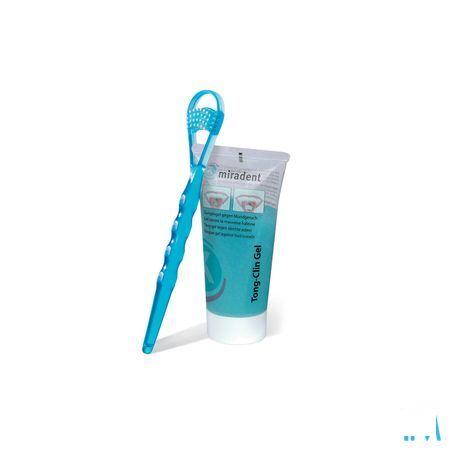 Miradent Tong-clin Set (gel + tongschraper)  -  Eureka Pharma
