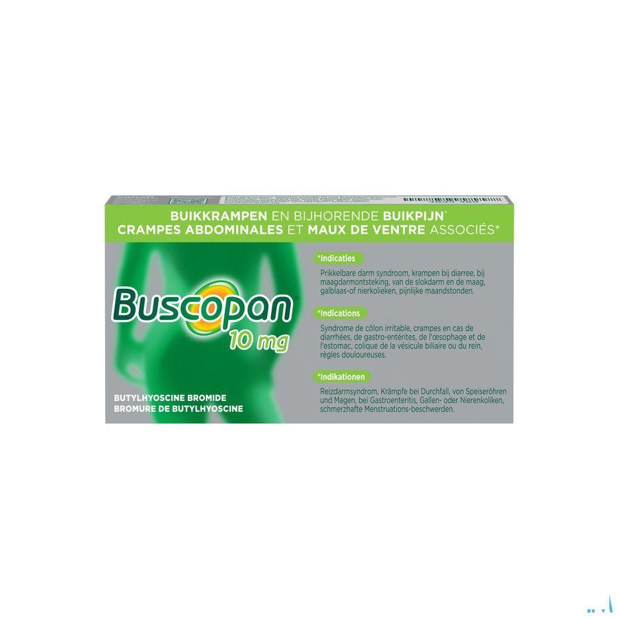 Buscopan 10 mg Omhulde Tabl 60