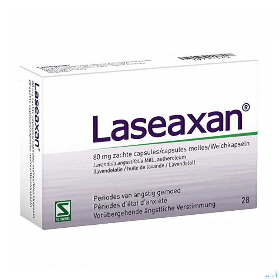 Laseaxan Zachte Caps 28 X 80 mg  -  Vsm