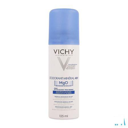 Vichy Deo Mineraal Spray 48u 125 ml  -  Vichy