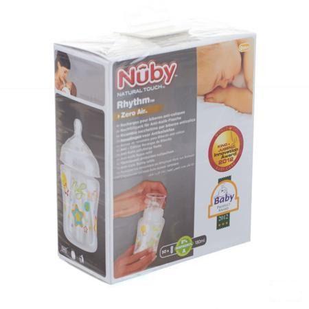 Nuby Recharges Pour Biberon Anti colique Sachets 50  -  New Valmar