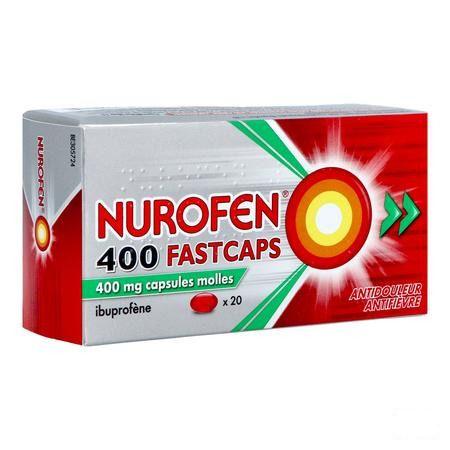 Nurofen 400 FastCapsule Capsule 20 X 400 mg