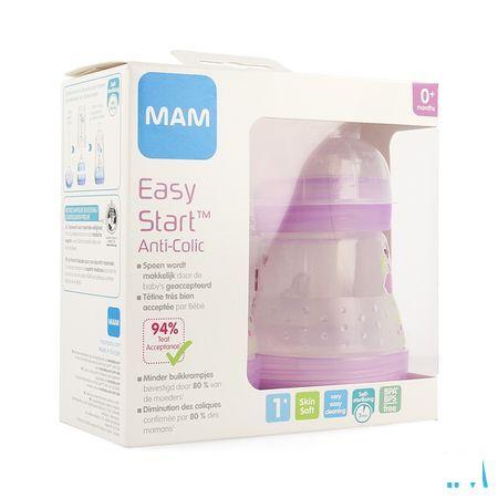 Mam Zuigfles Easy Start Anti colic 160 ml Meisje 2pack